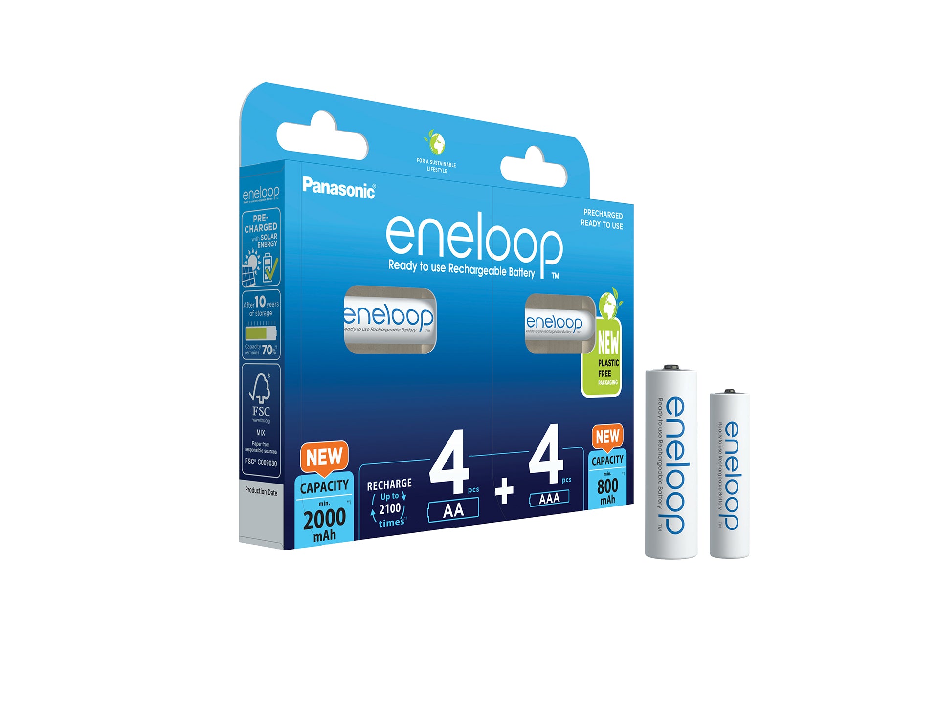 ENELOOP BK-KJMCDE44E (4xAA+4xAAA)